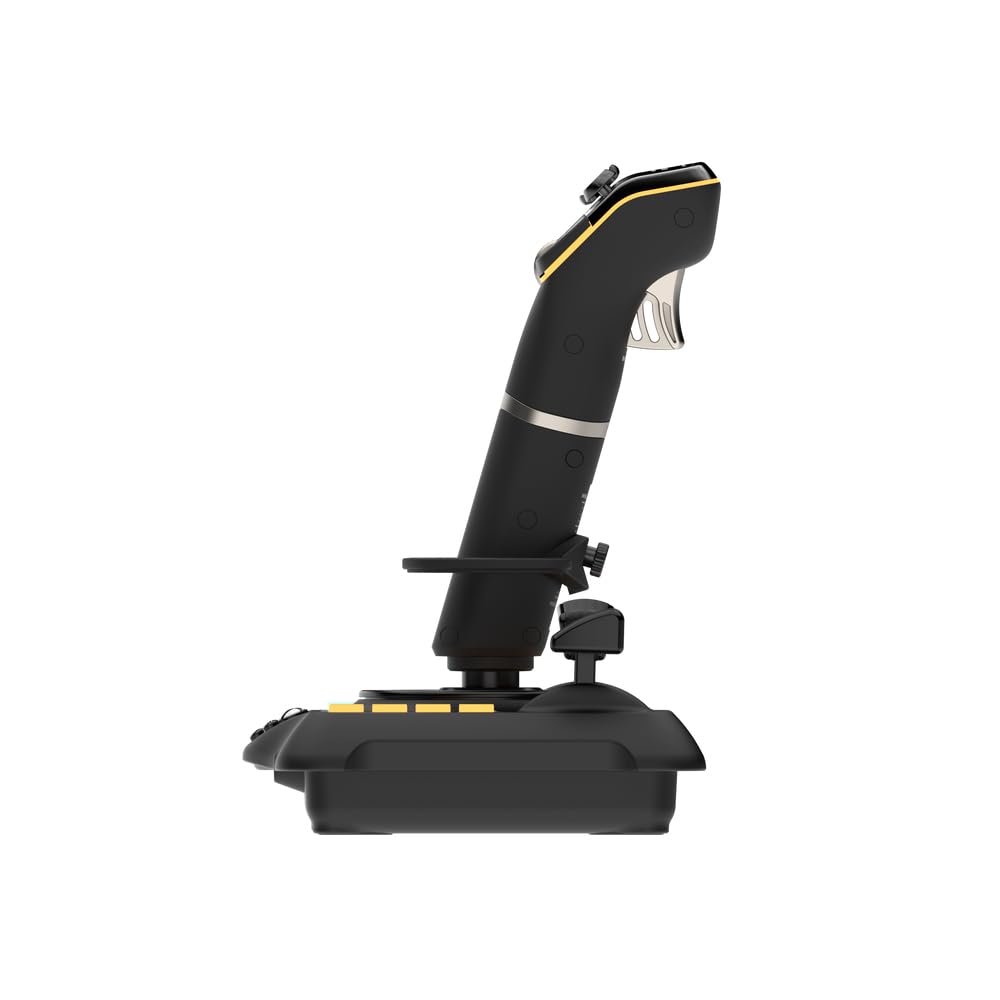 Turtle Beach VelocityOne Flightstick Universal Sim Controller. Xbox. PC | Xbox Series X|S. Xbox One. Joystick for Air & Space Combat Simulation. 27 Programmable Buttons. Hall-Effect Axes