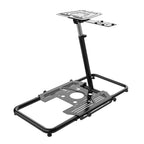 Turtle Beach VelocityOne Universal Stand for Flight Simulation & Racing Simulation Accessories with adjustable height design. metal construction. and fold flat design for PC & Xbox