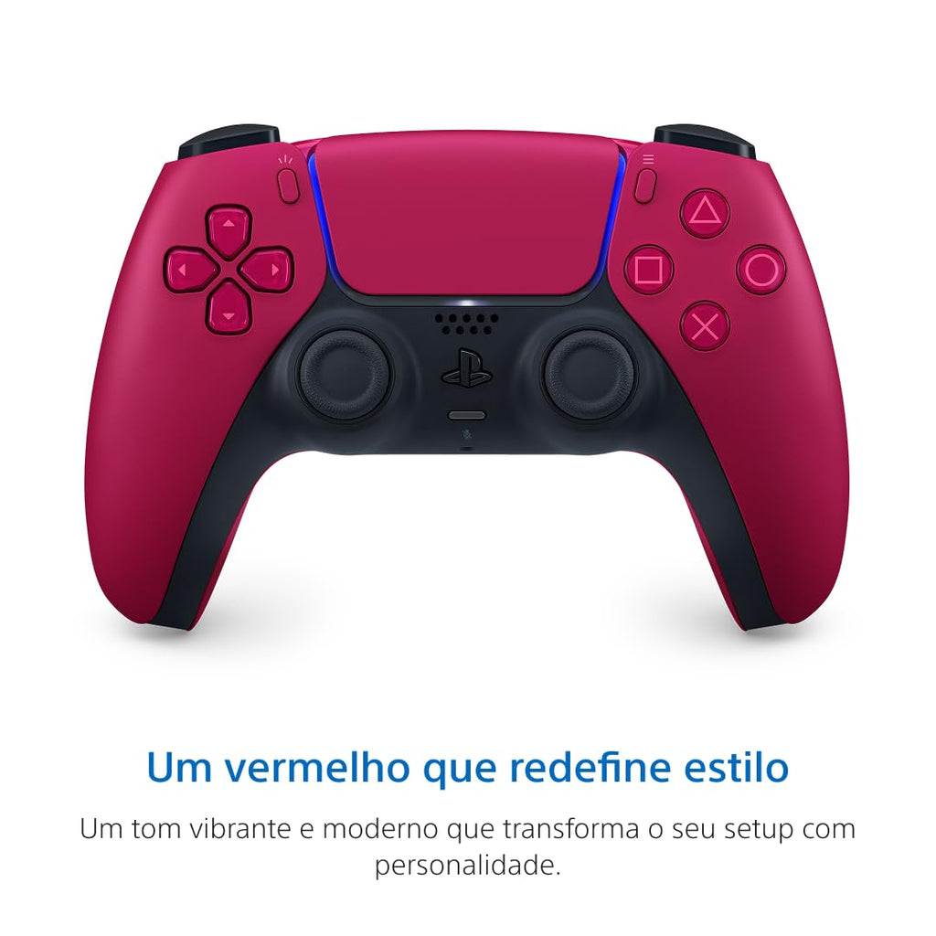 PlayStation DualSense Wireless Controller – Cosmic Red - for PS5. PC. MAC & Mobile