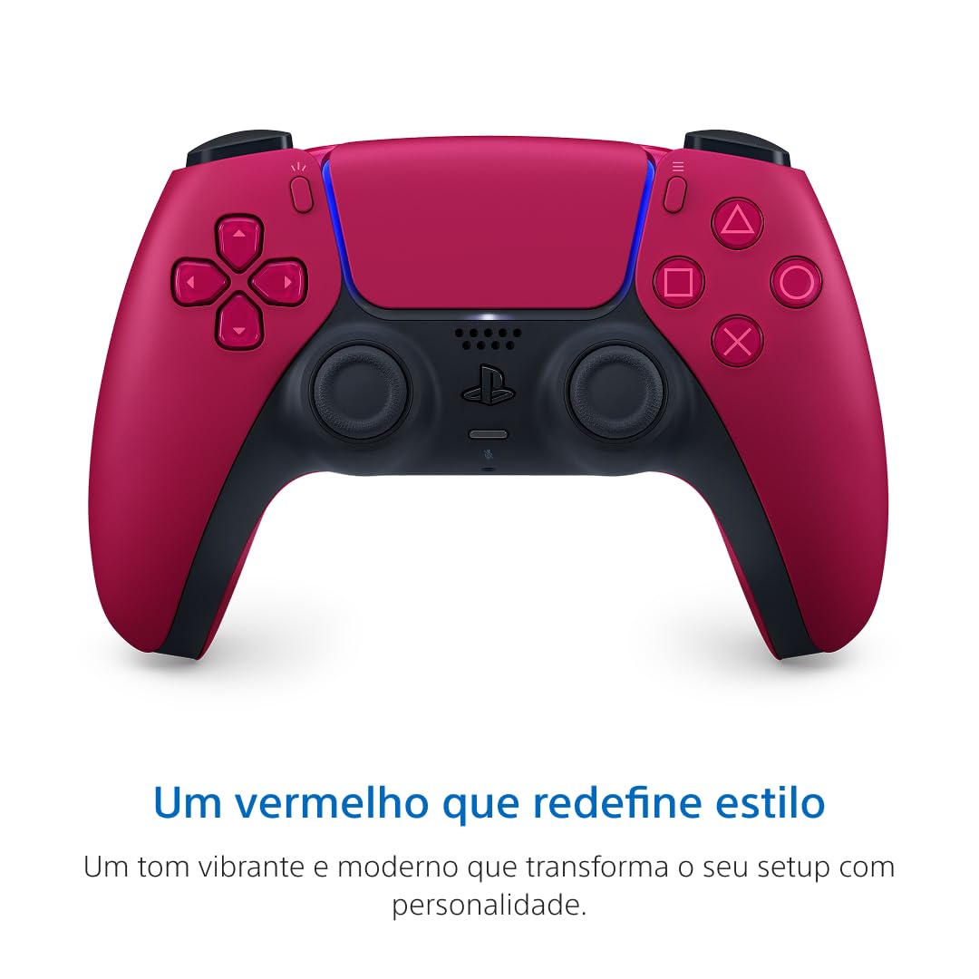PlayStation DualSense Wireless Controller – Cosmic Red - for PS5. PC. MAC & Mobile