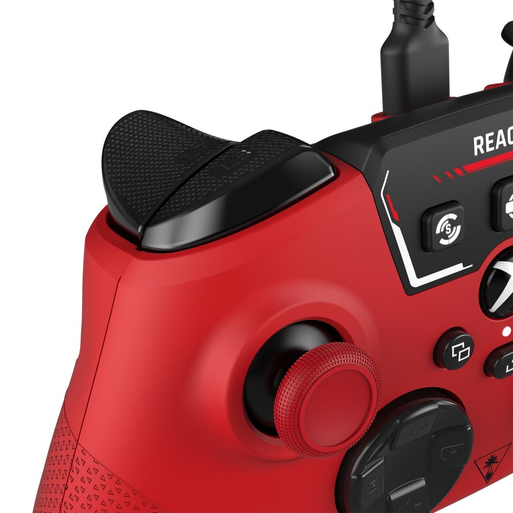 Turtle Beach REACT-R Wired Game Controller – Officially Licensed for Xbox Series X & S. Xbox One. and Windows 10|11 PC's