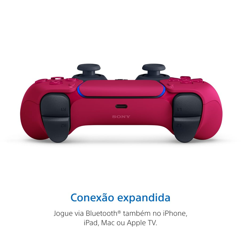PlayStation DualSense Wireless Controller – Cosmic Red - for PS5. PC. MAC & Mobile