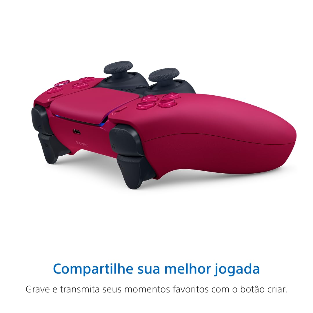 PlayStation DualSense Wireless Controller – Cosmic Red - for PS5. PC. MAC & Mobile
