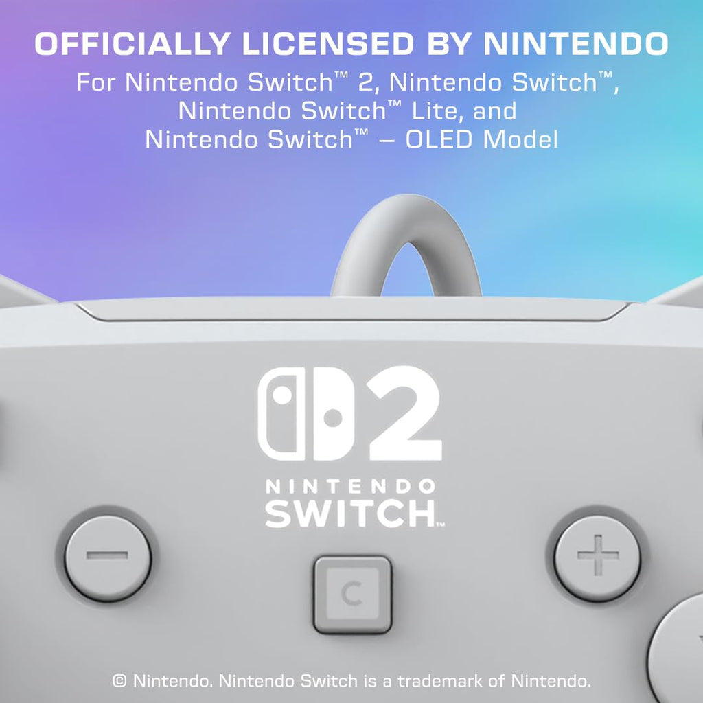 Turtle Beach Afterglow Wave Wired RGB Gaming Controller. Nintendo Switch 2 | Switch Lite. OLED. Hall-Effect Thumbsticks. 2 Mappable Back Buttons. Audio Controls. C-Button for GameChat. RGB Lights