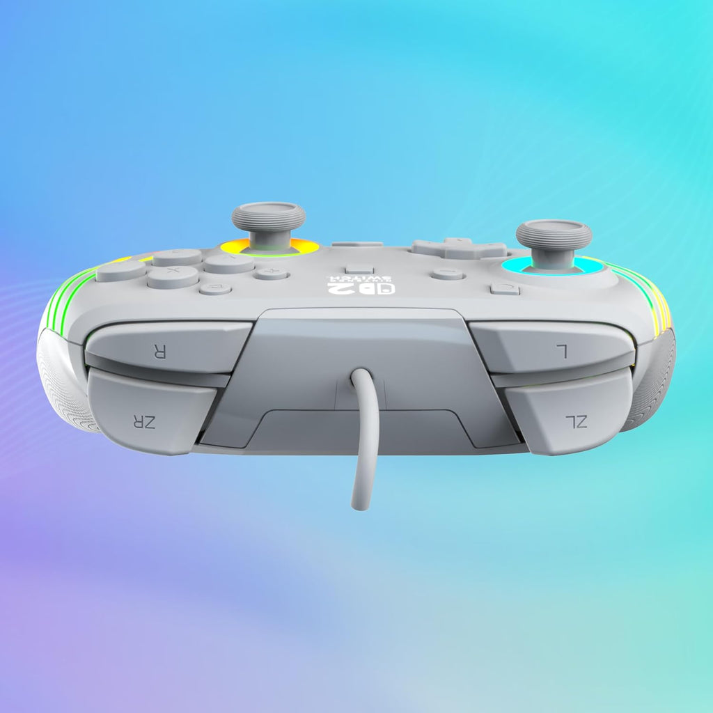 Turtle Beach Afterglow Wave Wired RGB Gaming Controller. Nintendo Switch 2 | Switch Lite. OLED. Hall-Effect Thumbsticks. 2 Mappable Back Buttons. Audio Controls. C-Button for GameChat. RGB Lights