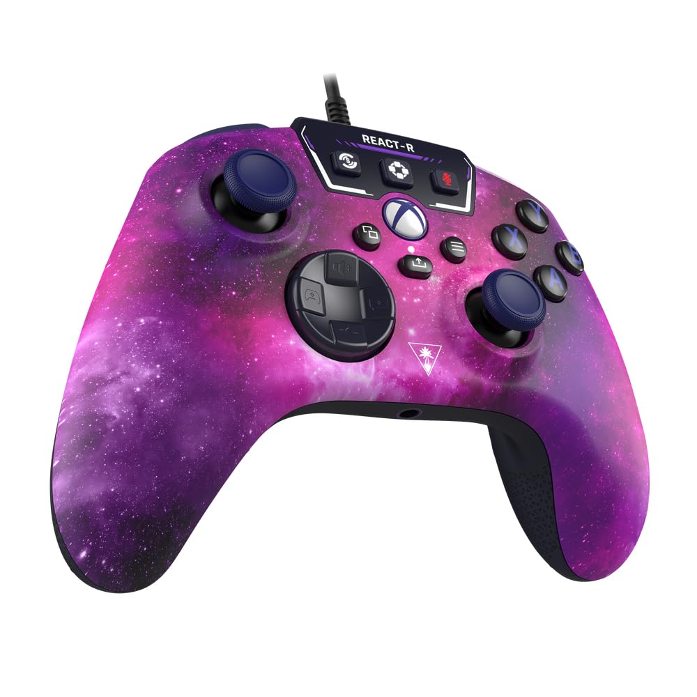 Turtle Beach REACT-R Wired Game Controller – Officially Licensed for Xbox Series X & S. Xbox One. and Windows 10|11 PC's