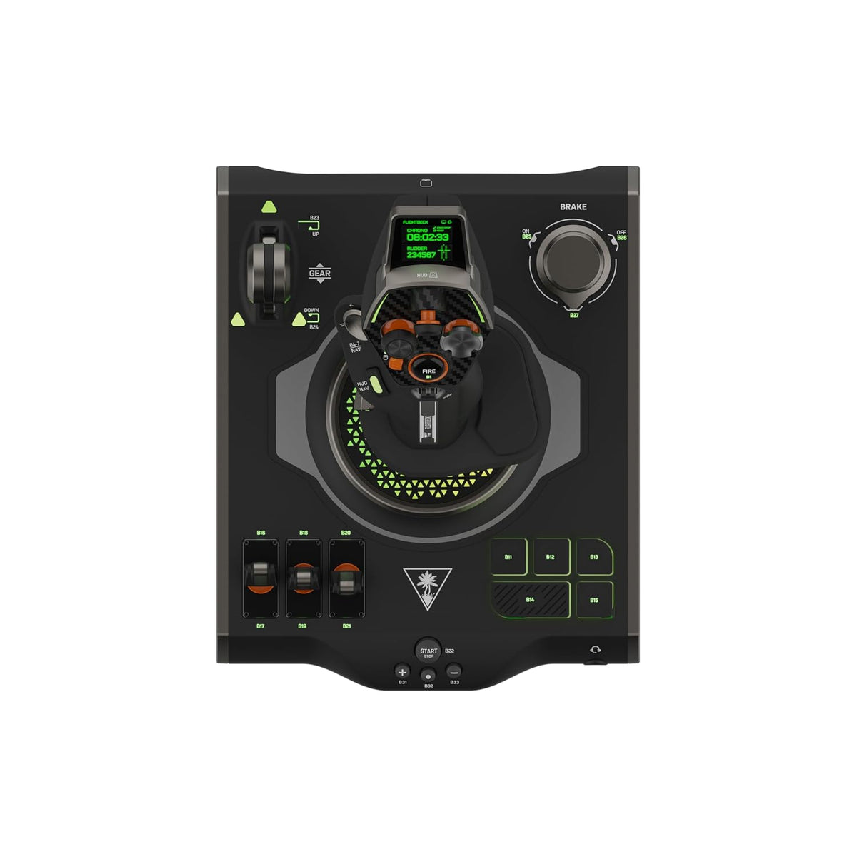 Turtle Beach VelocityOne Flightdeck Universal HOTAS Simulation System - PC | Windows 10 & 11 PCs. Joystick & Throttle for Air & Space Combat Simulation. Touch Display. 139 Mappable Controls