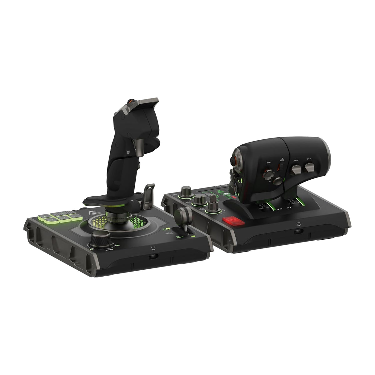 Turtle Beach VelocityOne Flightdeck Universal HOTAS Simulation System - PC | Windows 10 & 11 PCs. Joystick & Throttle for Air & Space Combat Simulation. Touch Display. 139 Mappable Controls