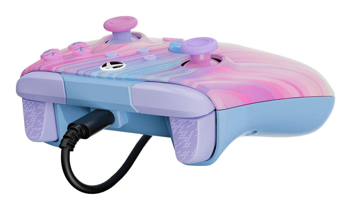 Turtle Beach Rematch Advanced Wired Gaming Controller for Xbox & PC | Xbox Series X|S. Xbox One. PC. 2 Remappable Buttons. Hall-Effect Triggers. Audio Controls. Glows-in-the-Dark