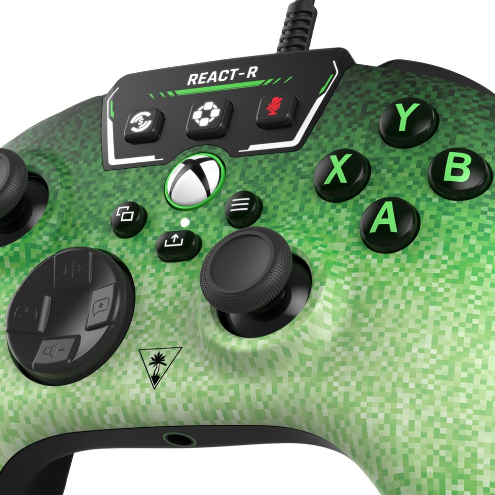 Turtle Beach REACT-R Wired Game Controller – Officially Licensed for Xbox Series X & S. Xbox One. and Windows 10|11 PC's