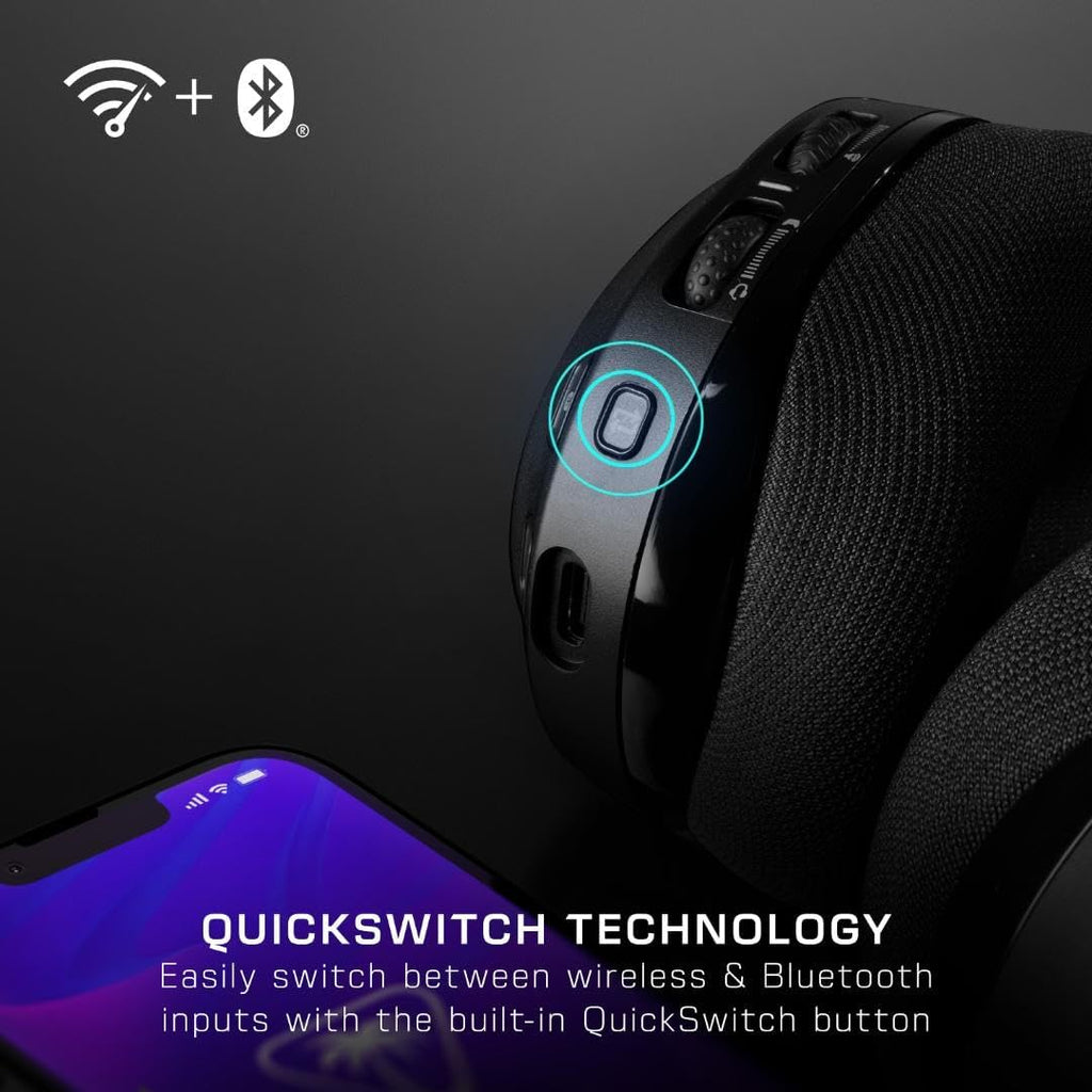 Turtle Beach Stealth 600 Wireless Gaming Headset for Xbox. PS5. PC. Mobile | Xbox Series X|S. Xbox One. PlayStation. PS4. Multiplatform. Bluetooth. 50mm Drivers. 80-Hr Battery. Flip-to-Mute Mic