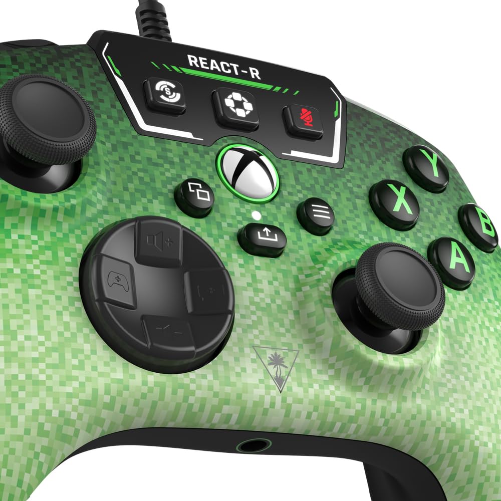 Turtle Beach REACT-R Wired Game Controller – Officially Licensed for Xbox Series X & S. Xbox One. and Windows 10|11 PC's