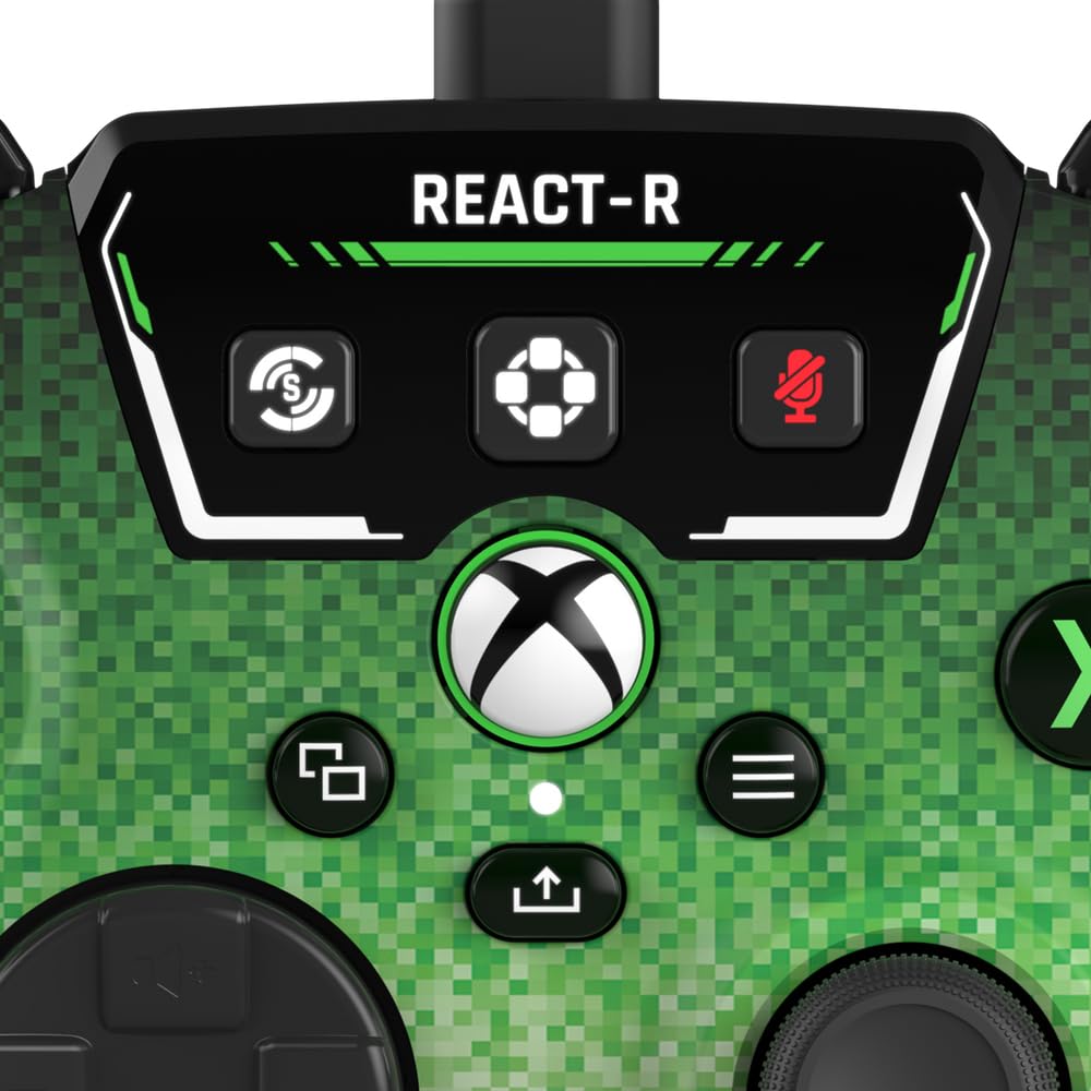 Turtle Beach REACT-R Wired Game Controller – Officially Licensed for Xbox Series X & S. Xbox One. and Windows 10|11 PC's