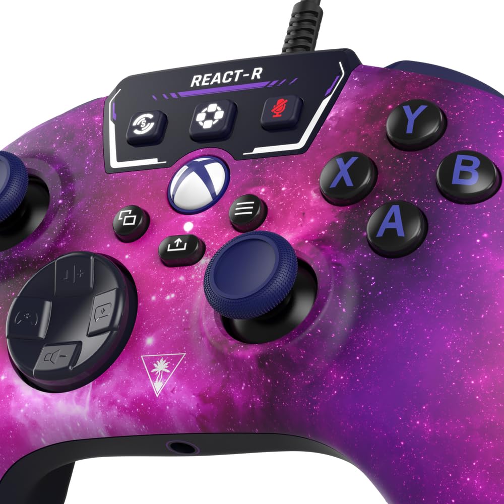 Turtle Beach REACT-R Wired Game Controller – Officially Licensed for Xbox Series X & S. Xbox One. and Windows 10|11 PC's