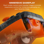 Turtle Beach Rematch Core Wired Gaming Controller Licensed for Xbox & PC | Xbox Series X|S. Xbox One. Audio Controls. Hall-Effect Thumbsticks. Rumble Motors & Impulse Triggers