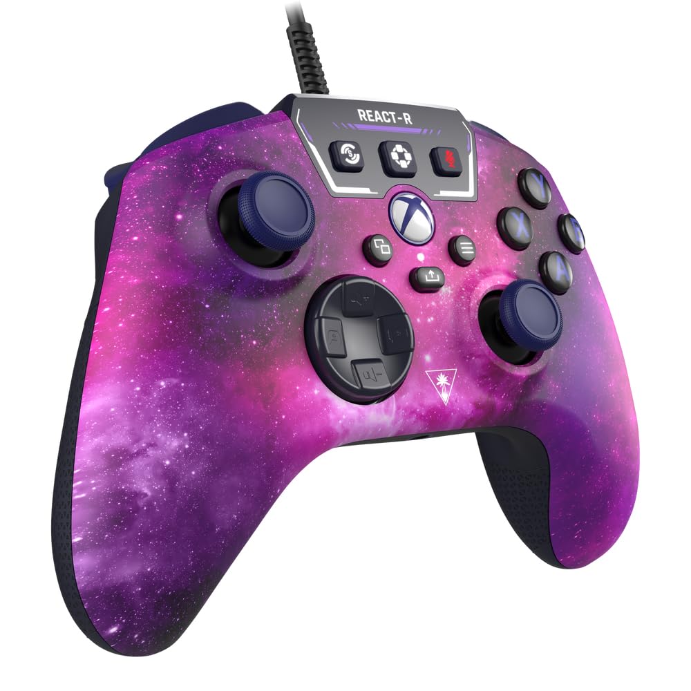 Turtle Beach REACT-R Wired Game Controller – Officially Licensed for Xbox Series X & S. Xbox One. and Windows 10|11 PC's