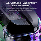 Turtle Beach Afterglow Wired RGB Gaming Controller Xbox Series X|S & PC | Xbox One. Customizable RGB Lighting. 2 Mappable Back Buttons. 2-Stop Hall-Effect Hair Triggers. Audio Controls