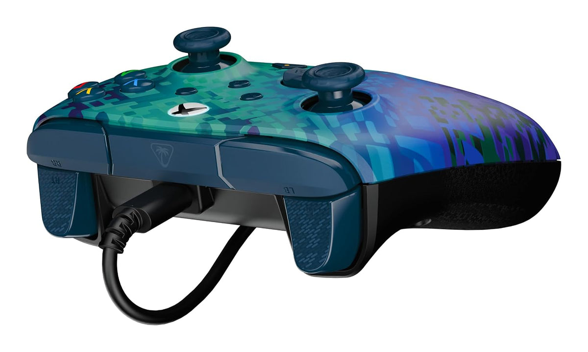 Turtle Beach Rematch Advanced Wired Gaming Controller for Xbox & PC | Xbox Series X|S. Xbox One. PC. 2 Remappable Buttons. Hall-Effect Triggers. Audio Controls. Mic Mute. Ergonomic