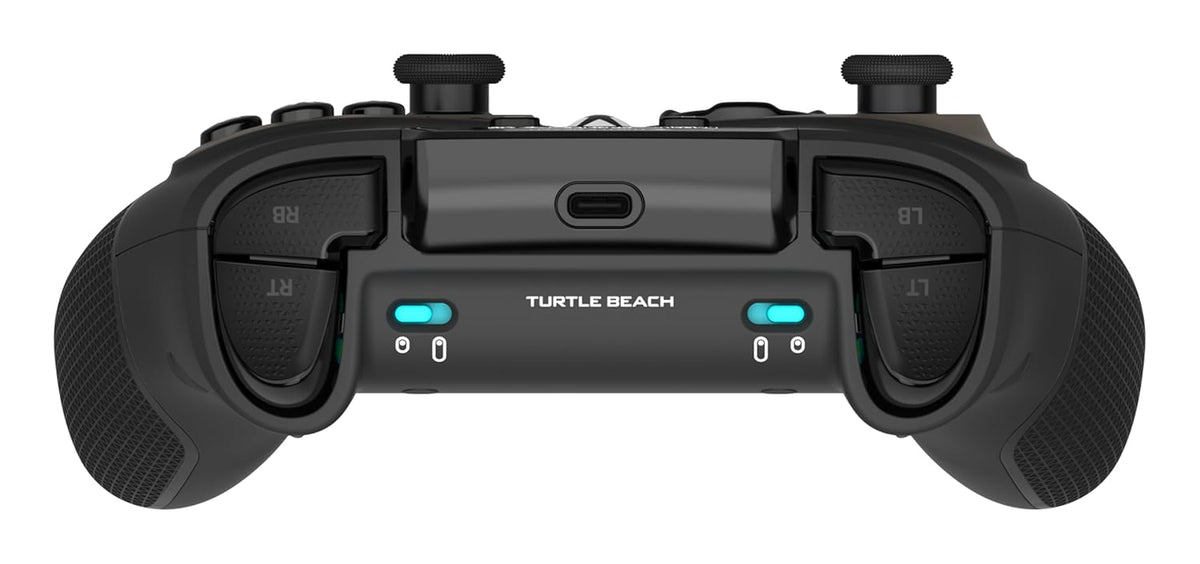 Turtle Beach Stealth Pivot Wireless Smart Game Controller Officially Licensed for Windows PC – Rotating Modules. Display Dashboard. Hall-Effect Sticks. Remappable Buttons. Bluetooth. 20-Hour Battery