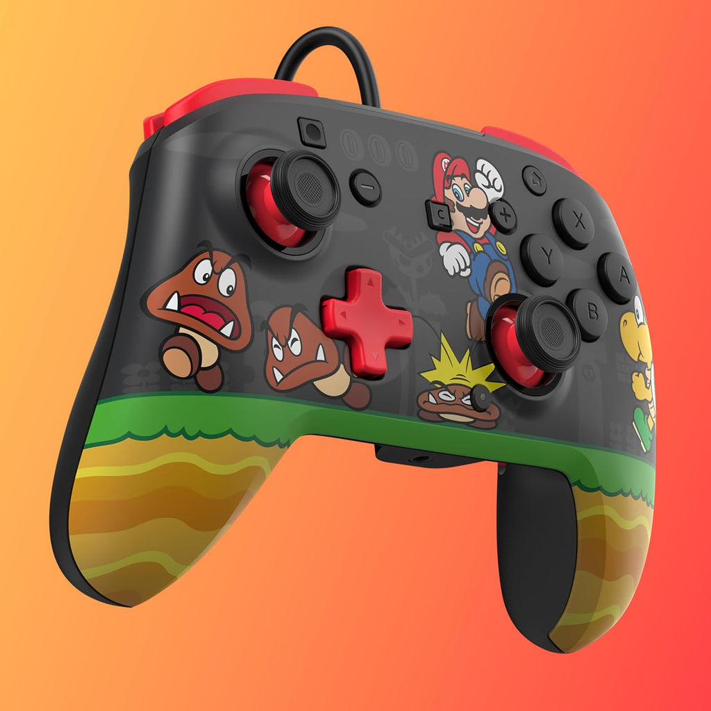 Turtle Beach Rematch Wired Controller Goomba Stomp Nintendo Switch 2 | Nintendo Switch 2. Lite. OLED. Hall-Effect Thumbsticks. 2 Mappable Buttons. Glows-in-the-Dark. C-Button. Goomba Stomp