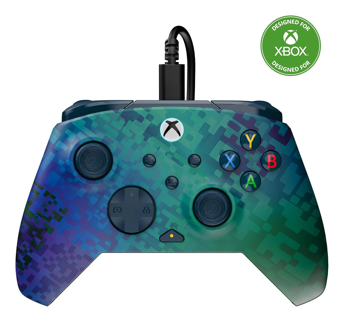 Turtle Beach Rematch Advanced Wired Gaming Controller for Xbox & PC | Xbox Series X|S. Xbox One. PC. 2 Remappable Buttons. Hall-Effect Triggers. Audio Controls. Glows-in-the-Dark