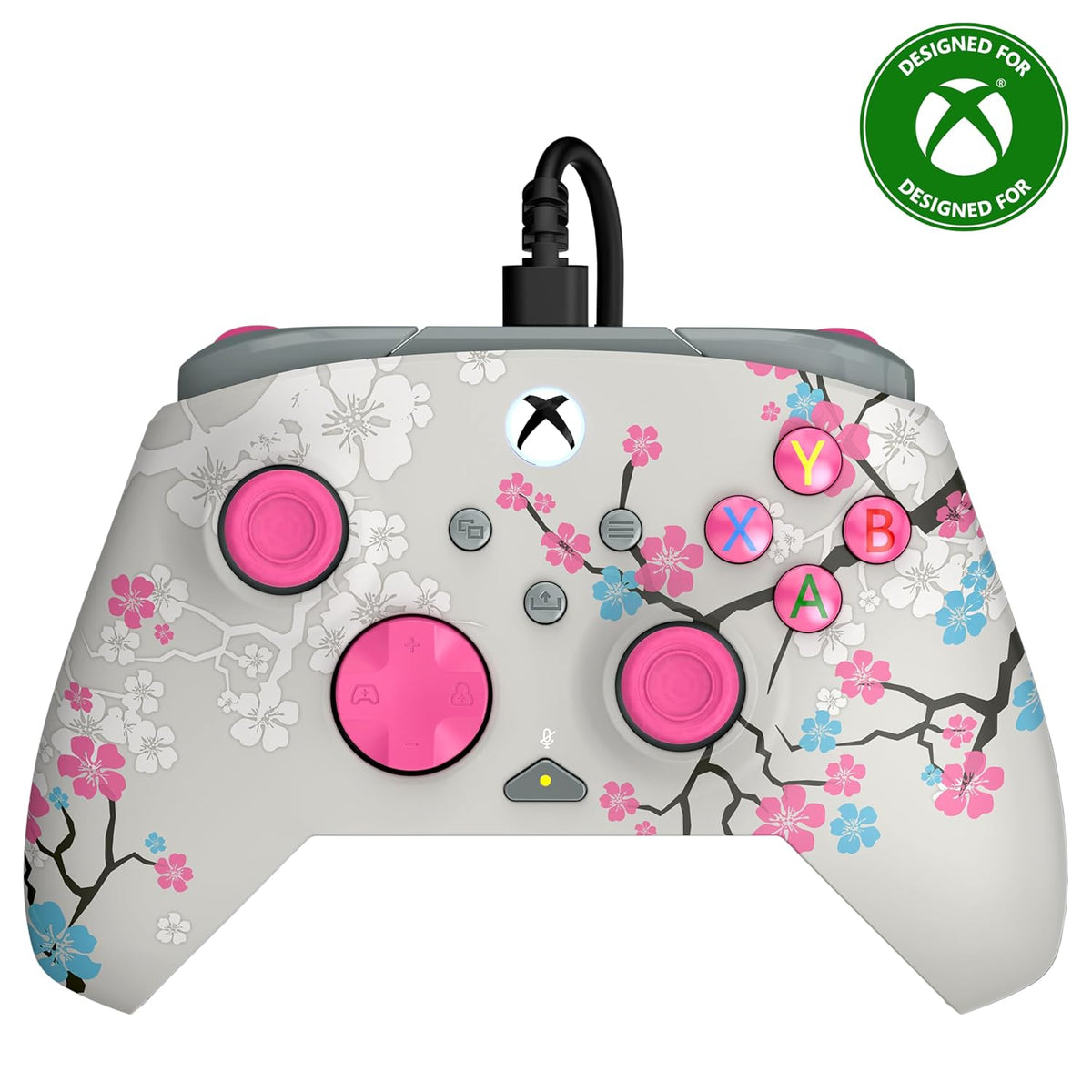 Turtle Beach Rematch Advanced Wired Gaming Controller for Xbox & PC | Xbox Series X|S. Xbox One. PC. 2 Remappable Buttons. Hall-Effect Triggers. Audio Controls. Mic Mute. Ergonomic