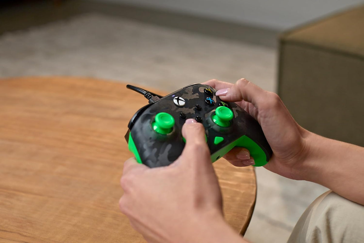 Turtle Beach Rematch Core Wired Gaming Controller Licensed for Xbox & PC | Xbox Series X|S. Xbox One. Audio Controls. Hall-Effect Thumbsticks. Rumble Motors & Impulse Triggers