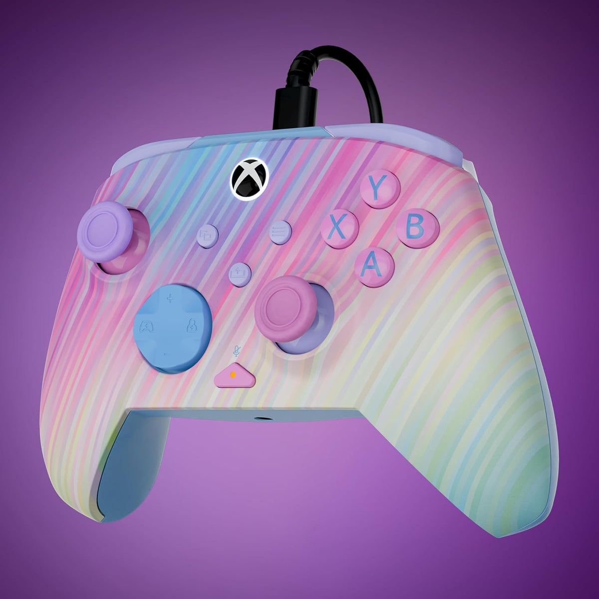 Turtle Beach Rematch Advanced Wired Gaming Controller for Xbox & PC | Xbox Series X|S. Xbox One. PC. 2 Remappable Buttons. Hall-Effect Triggers. Audio Controls. Glows-in-the-Dark