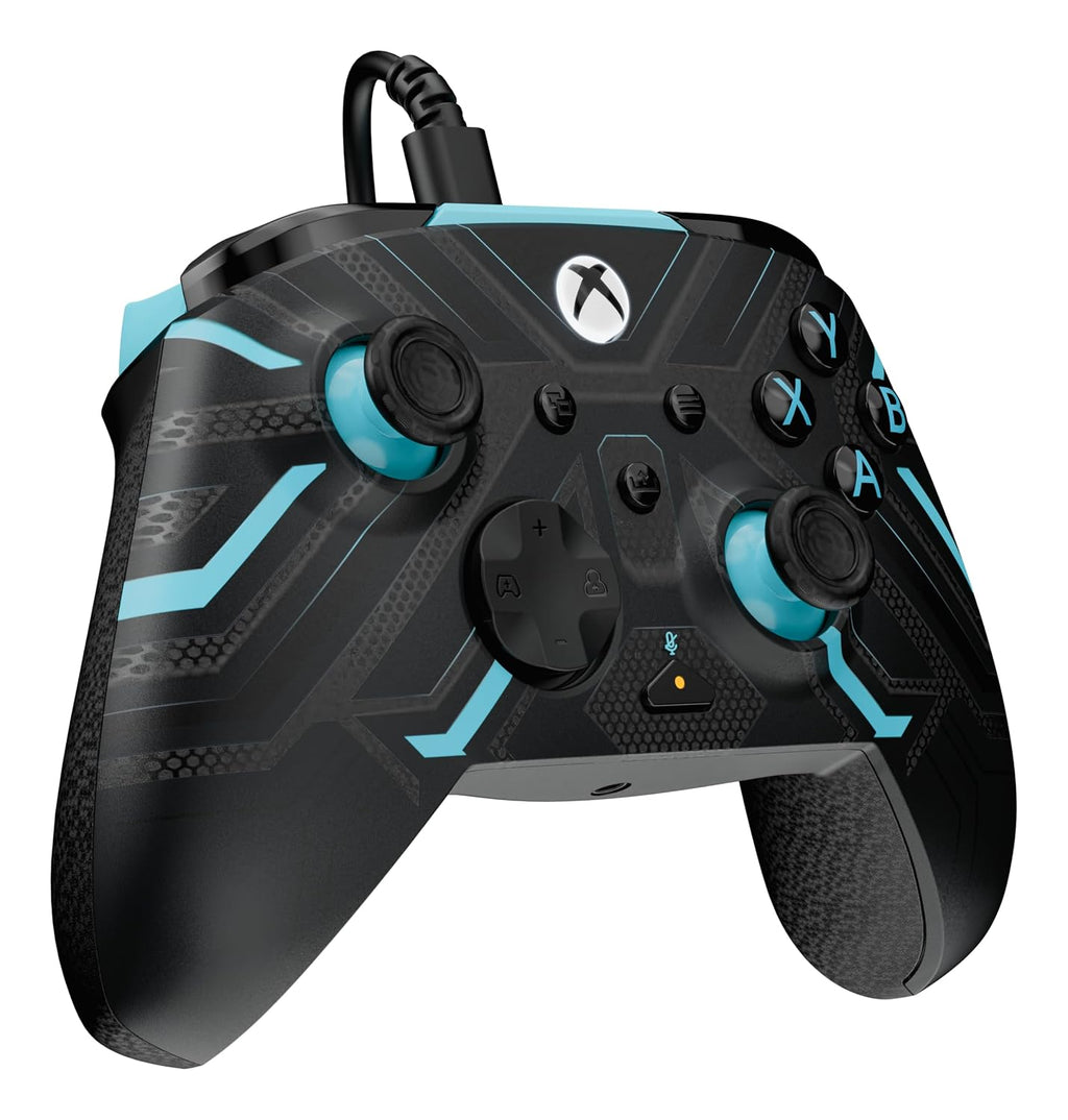 Turtle Beach Rematch Advanced Wired Gaming Controller for Xbox & PC | Xbox Series X|S. Xbox One. PC. 2 Remappable Buttons. Hall-Effect Triggers. Audio Controls. Glows-in-the-Dark