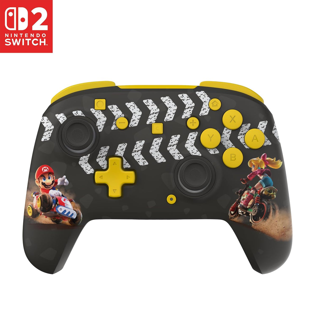 Turtle Beach Rematch Wireless Controller Super Mario Jump Nintendo Switch 2 | Nintendo Switch OLED. TMR Thumbsticks. Rechargeable 40-Hr Battery. 2 Mappable Back Buttons. Motion Controls