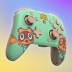 Turtle Beach Rematch Wireless Controller Animal Crossing Nintendo Switch 2 | Nintendo Switch OLED. TMR Thumbsticks. Rechargeable 40-Hr Battery. 2 Mappable Back Buttons. Motion Controls. Timmy Tommy