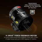 Turtle Beach VelocityOne Race KD3 Direct Drive Force Feedback Racing Wheel & Pedals for Xbox Series X|S. Xbox One & Windows 10/11 PC. USB C Connectivity