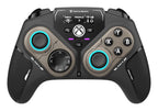 Turtle Beach Stealth Pivot Wireless Smart Game Controller Officially Licensed for Windows PC – Rotating Modules. Display Dashboard. Hall-Effect Sticks. Remappable Buttons. Bluetooth. 20-Hour Battery