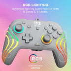 Turtle Beach Afterglow Wave Wired RGB Gaming Controller. Nintendo Switch 2 | Switch Lite. OLED. Hall-Effect Thumbsticks. 2 Mappable Back Buttons. Audio Controls. C-Button for GameChat. RGB Lights