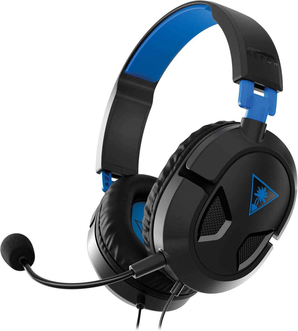 Turtle Beach Recon 50 Wired Multiplatform Gaming Headset for PS5. Xbox. PC | PlayStation. PS4. Xbox Series X|S. Xbox One. Mobile. Removable Mic. 40mm Speakers. In-Line Controls. Lightweight