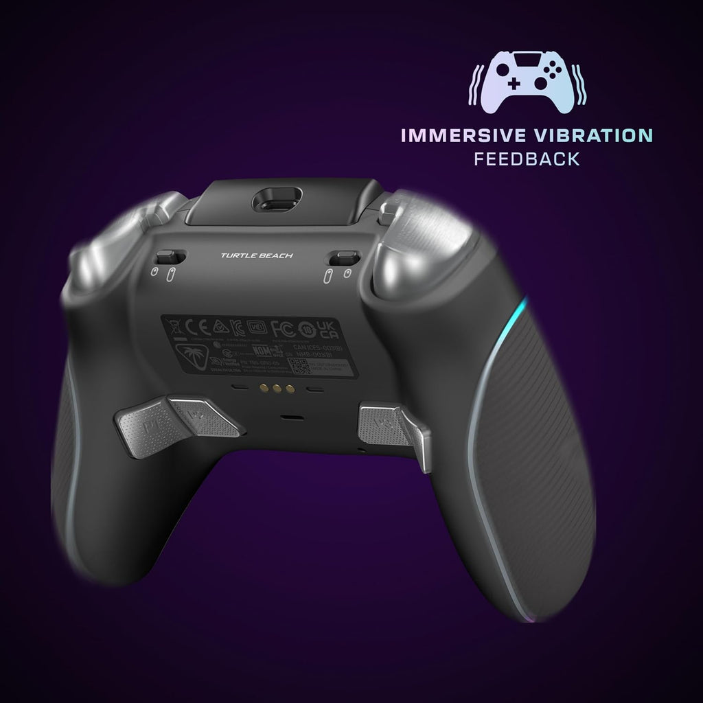 Turtle Beach Stealth Ultra Wireless RGB Gaming Controller. Xbox Series X|S | Also works with PC. Xbox One. Android. Bluetooth. Customizable Display Screen. Rapid Charging Dock. 30-Hr Battery