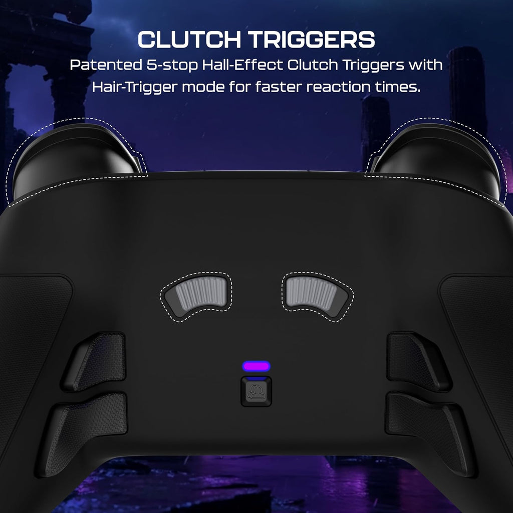 Turtle Beach Victrix Pro BFG Reloaded Wireless Gaming Controller for Xbox | Xbox Series X|S. Xbox One. PC. Modular. Fightpad Module. Hall-Effect Sticks. Triggers. 4 Remappable Buttons. Esports