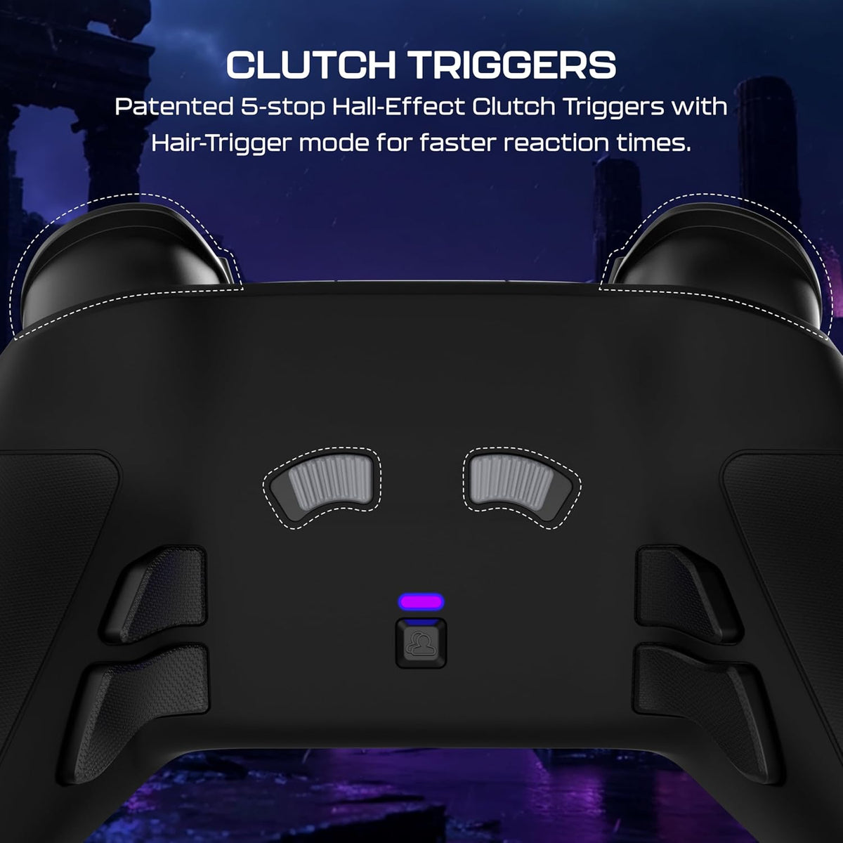 Turtle Beach Victrix Pro BFG Reloaded Wireless Gaming Controller for Xbox | Xbox Series X|S. Xbox One. PC. Modular. Fightpad Module. Hall-Effect Sticks. Triggers. 4 Remappable Buttons. Esports