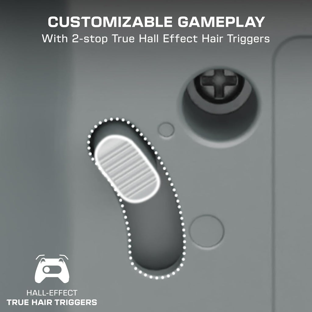 Turtle Beach Rematch Advanced Wired Gaming Controller for Xbox & PC | Xbox Series X|S. Xbox One. PC. 2 Remappable Buttons. Hall-Effect Triggers. Audio Controls. Glows-in-the-Dark