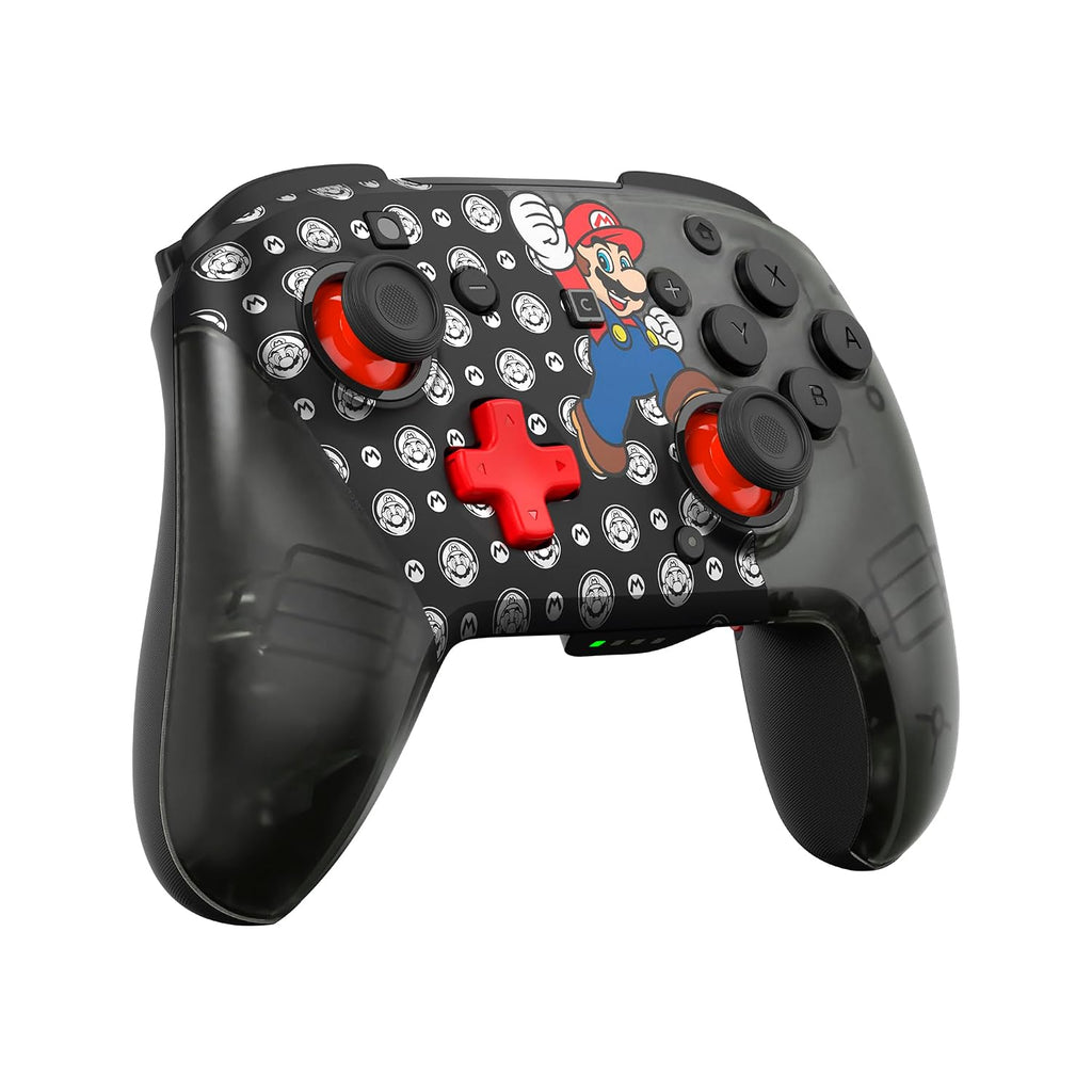 Turtle Beach Rematch Wireless Controller Super Mario Jump Nintendo Switch 2 | Nintendo Switch OLED. TMR Thumbsticks. Rechargeable 40-Hr Battery. 2 Mappable Back Buttons. Motion Controls