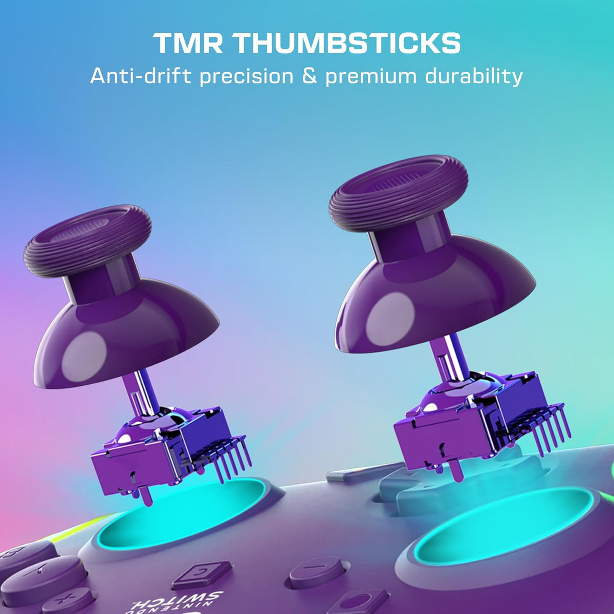 Turtle Beach Afterglow Wave Wireless RGB Game Controller Nintendo Switch 2 | Switch Lite. OLED. TMR Thumbsticks. Rechargeable 20-Hr Battery. 2 Mappable Back Buttons. Motion Controls. C-Button