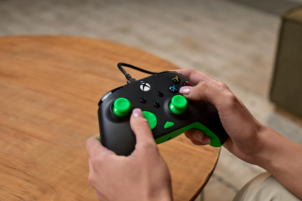 Turtle Beach Rematch Core Wired Gaming Controller Licensed for Xbox & PC | Xbox Series X|S. Xbox One. Audio Controls. Hall-Effect Thumbsticks. Rumble Motors & Impulse Triggers