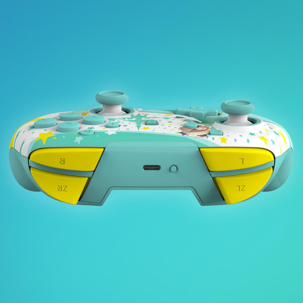 Turtle Beach Rematch Wireless Gaming Controller Rosalina Nintendo Switch 2 | Nintendo Switch OLED. TMR Thumbsticks. Rechargeable 40-Hr Battery. 2 Mappable Back Buttons. Motion Controls