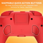 Turtle Beach Rematch Wireless Controller Koopa Troop Nintendo Switch 2 | Nintendo Switch OLED. TMR Thumbsticks. Rechargeable 40-Hr Battery. 2 Mappable Back Buttons. Motion Controls