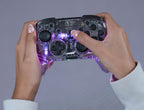 Turtle Beach Afterglow Wireless RGB Gaming Controller. Nintendo Switch 2 | Nintendo Switch Lite. OLED. TMR Thumbsticks. Rechargeable 40-Hr Battery. 2 Mappable Back Buttons. LED Lighting. Translucent