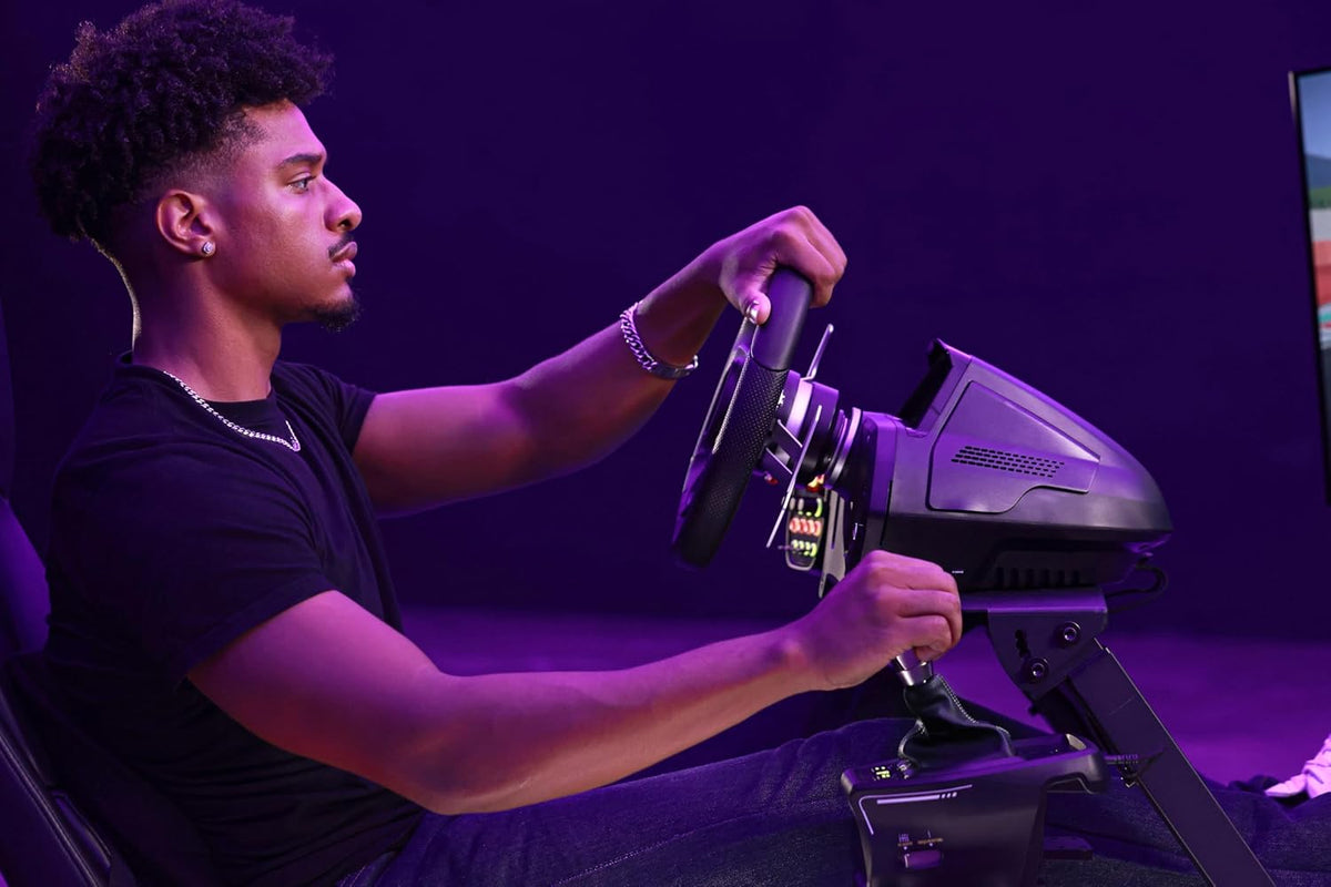 Turtle Beach VelocityOne Multi-Shift Sim Racing Shifter. Handbrake Xbox. PC | Xbox Series X|S. Xbox One. Windows PC. 7-Gear + R H-Gate & Sequential Shifter. Handbrake. Hall-Effect Magnetic Sensors