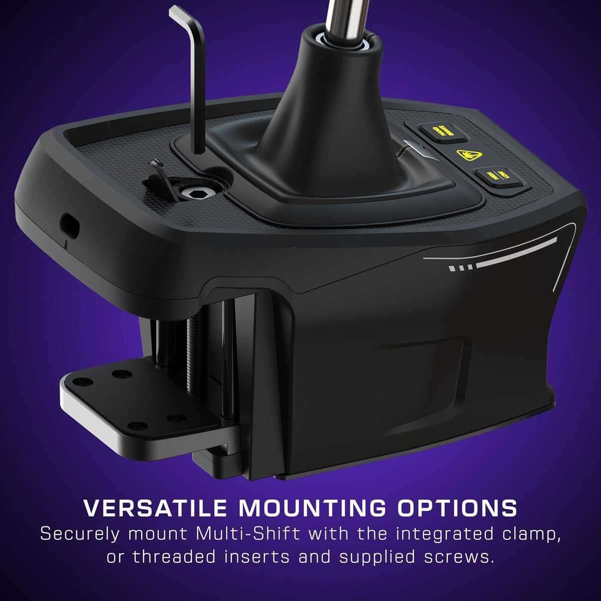 Turtle Beach VelocityOne Multi-Shift Sim Racing Shifter. Handbrake Xbox. PC | Xbox Series X|S. Xbox One. Windows PC. 7-Gear + R H-Gate & Sequential Shifter. Handbrake. Hall-Effect Magnetic Sensors