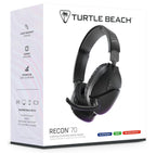Turtle Beach Recon 70 Wired Multiplatform Gaming Headset for PS5. PC. Xbox | PlayStation. PS4. Xbox Series X|S. Xbox One. Mobile. Flip-to-Mute Mic. 40mm Speakers. Lightweight. Soft Earpads