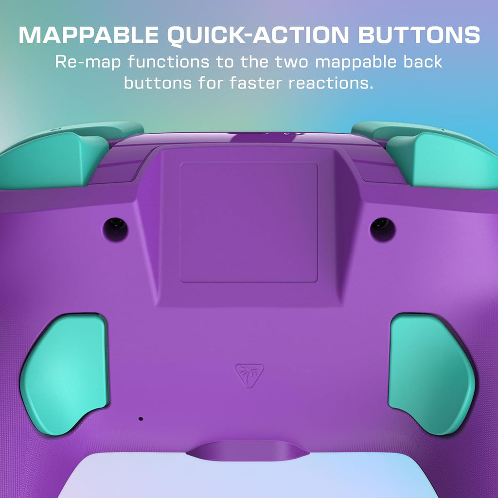 Turtle Beach Rematch Wireless Controller Invincible Mario Nintendo Switch 2 | Nintendo Switch Lite. OLED. Glow-in-the-Dark Design. Rechargeable 40-Hr Battery. 2 Mappable Back Buttons