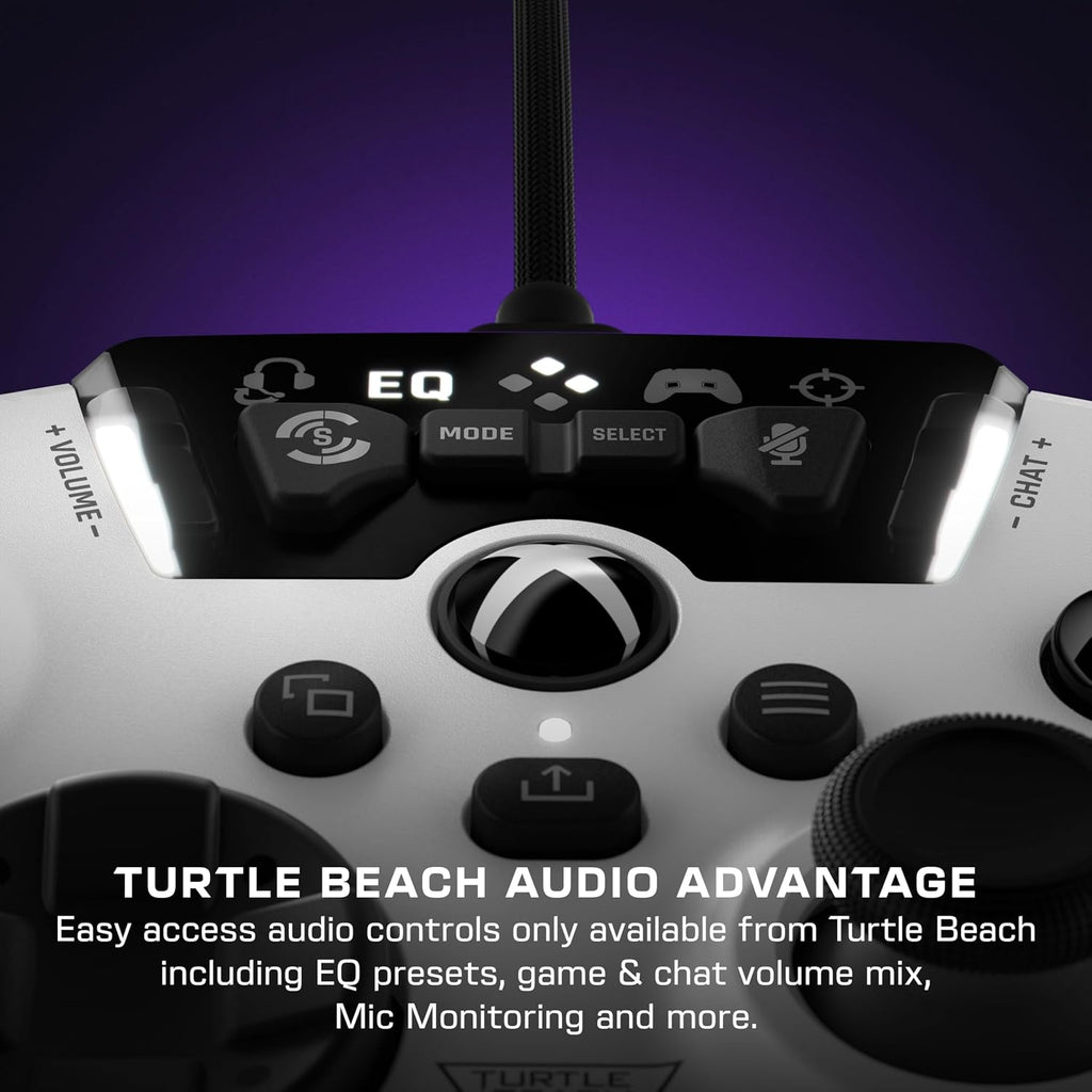 Turtle Beach Recon Controller Wired Game Controller Officially Licensed for Xbox Series X. Xbox Series S. Xbox One & Windows - Audio Enhancements. Remappable Buttons. Superhuman Hearing